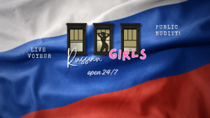 Russian Girls Flashing on Live Voyeur Sex Cams: Bold Public Nudity